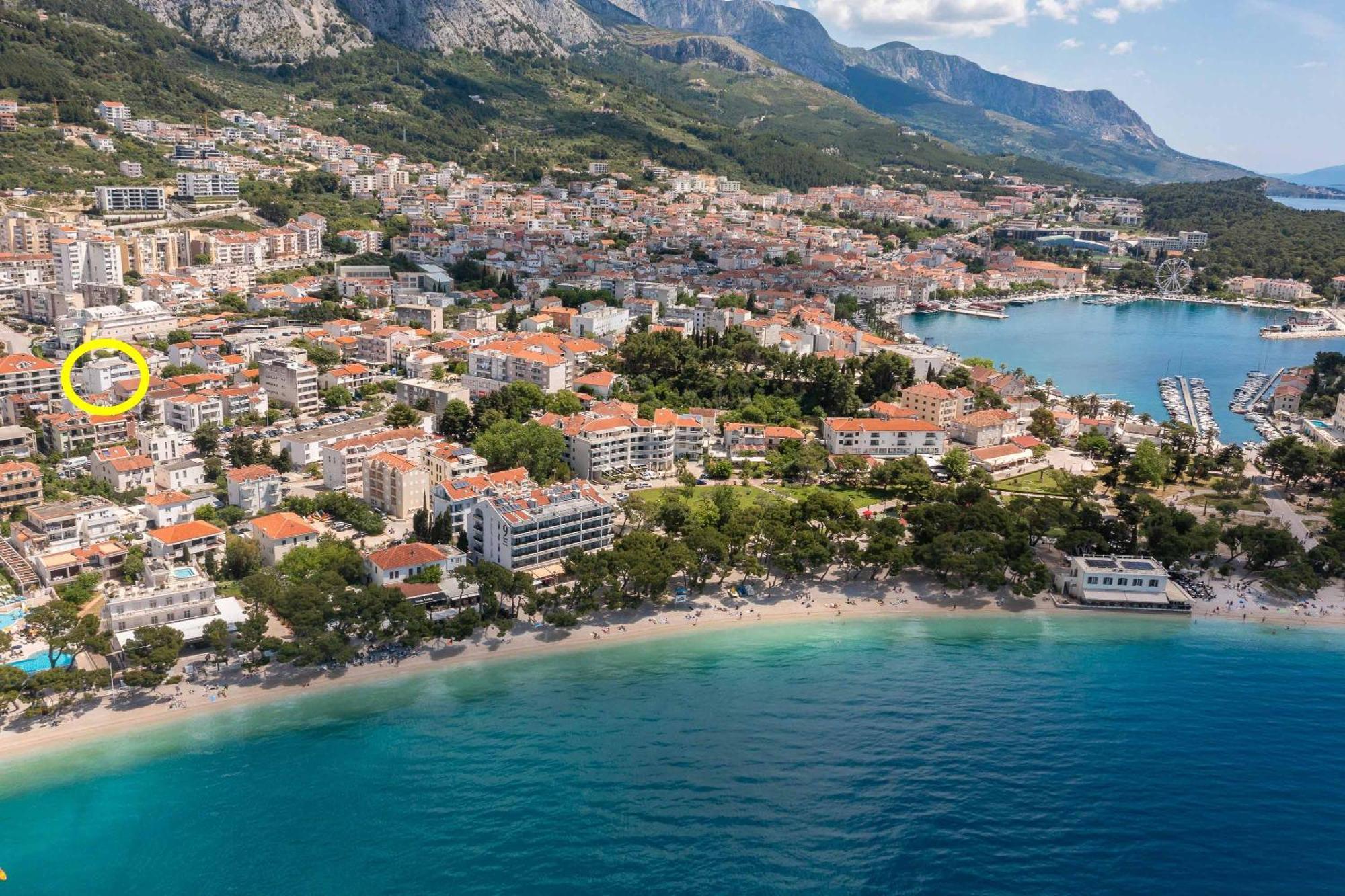 Magnolia Center Apartments Makarska Eksteriør bilde