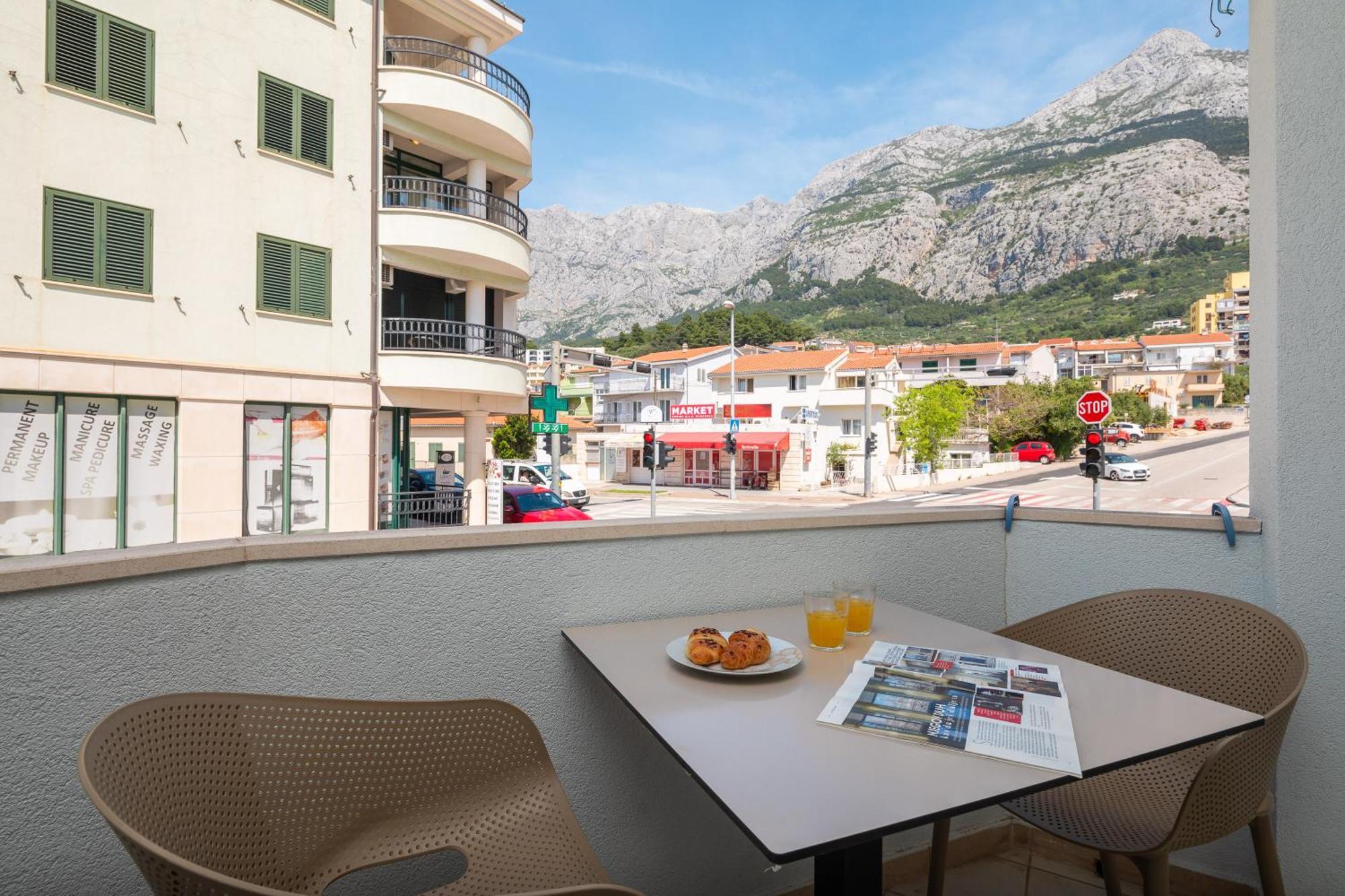Magnolia Center Apartments Makarska Rom bilde